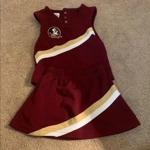 TODDLER FSU CHEERLEADING